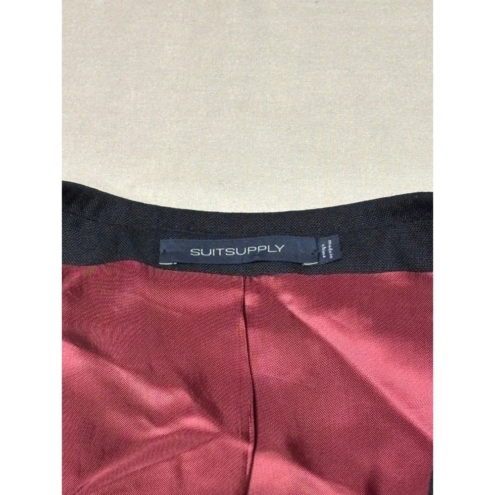 Suitsupply Mens‎ Navy Blue Dugdale Bros & Co Wool Blazer Sport Coat 2 Button 41L